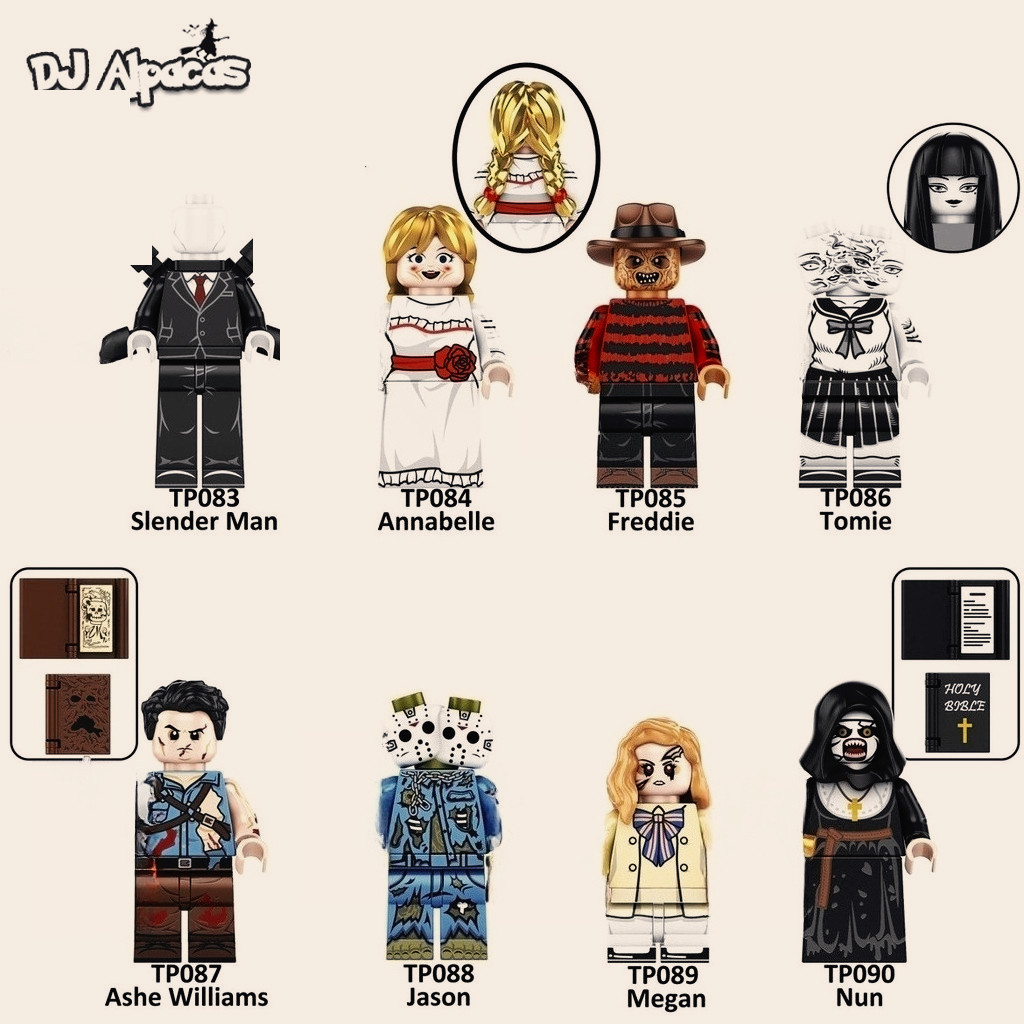Blocos De Construção Figuras Brinquedo Colecionável TP083 TP084 TP085