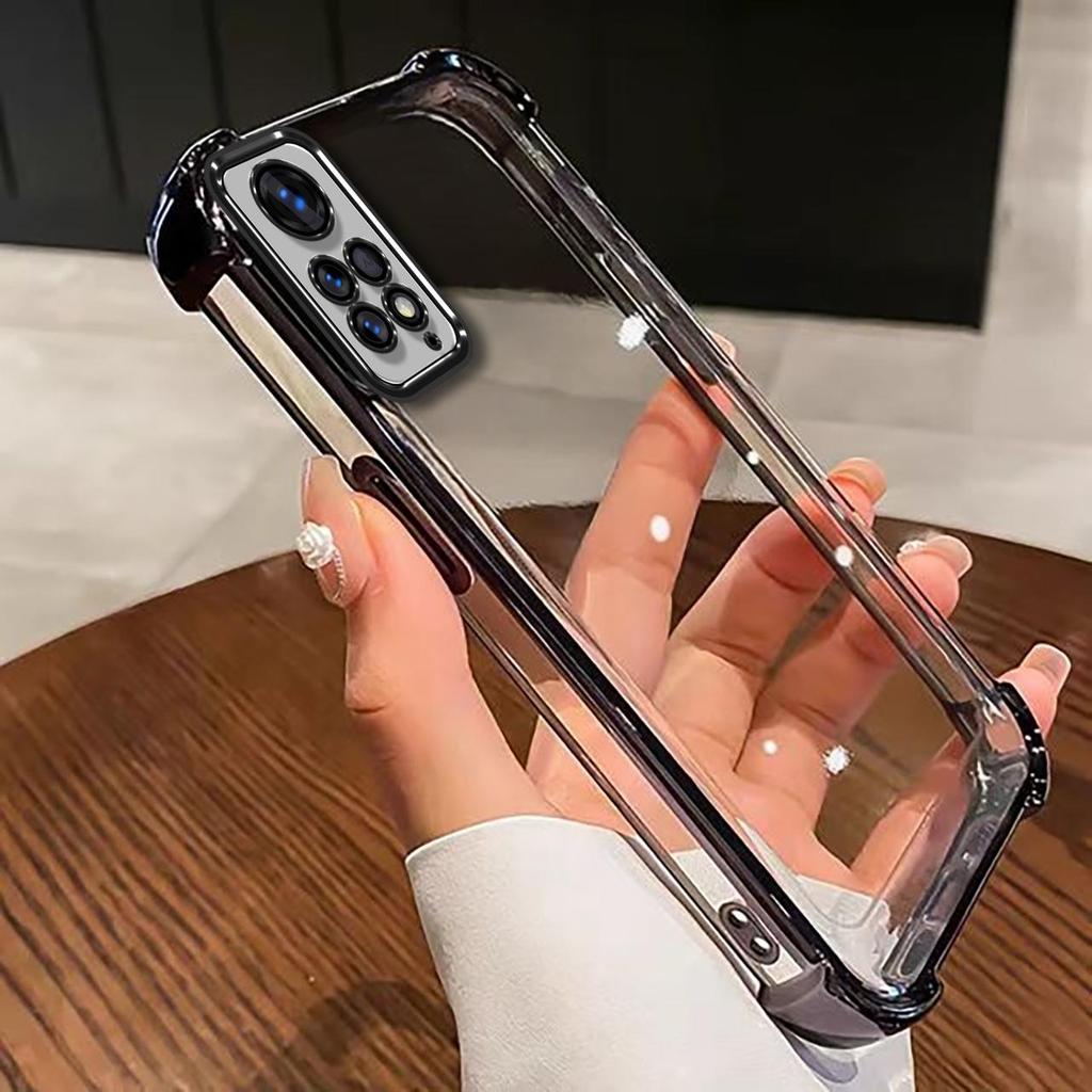 Capa Luxuosa Para Redmi Note 11 Pro 4G 5G 12 , Quatro Cantos , Anti-Queda , À Pr