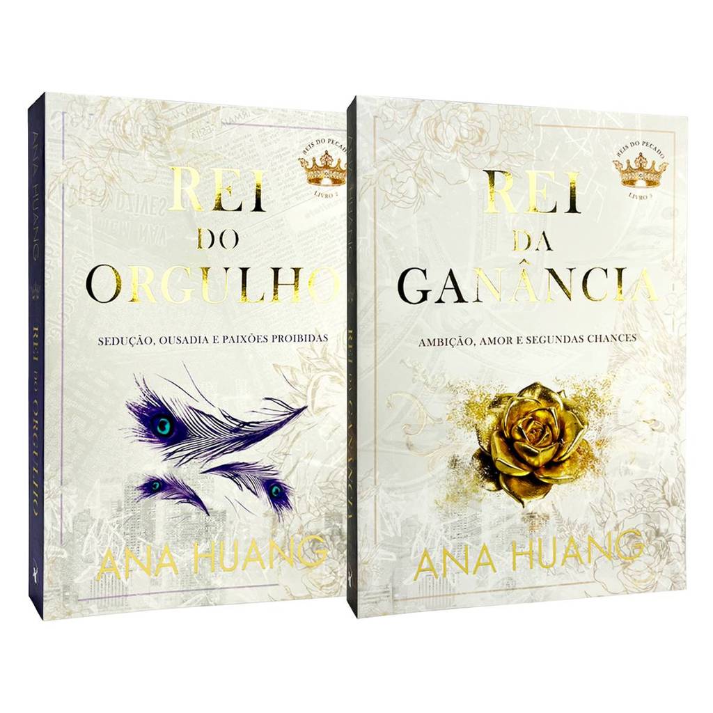 Reis do Pecado - Rei do Orgulho + Rei da Ganância - Ana Huang - Kit 2 Livros
