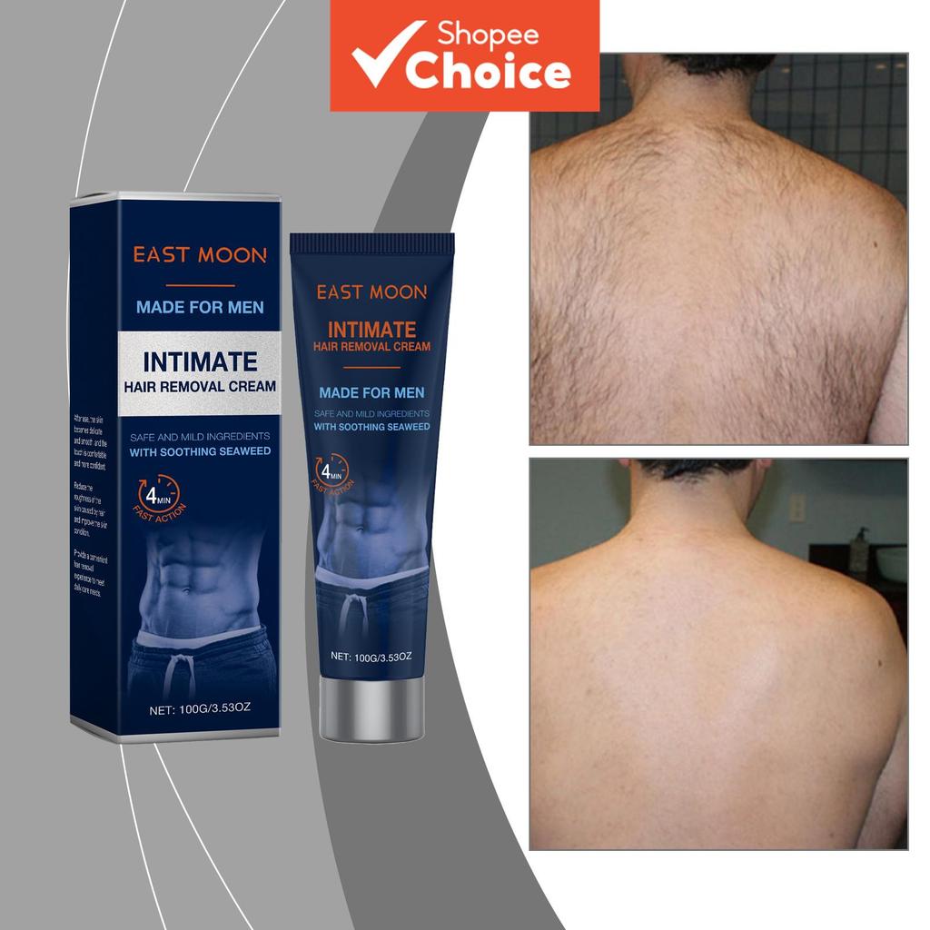 Creme Depilatório de Crescimento Capilar 100g – Amaciante Rápido, Suave para a Pele | Hidratante, Textura Sedosa, Uso