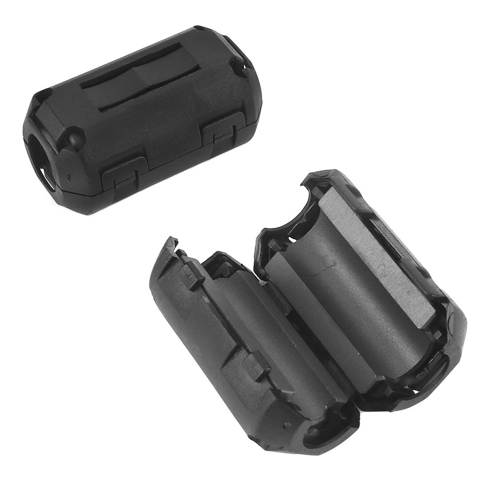 Braçadeira De Conector De Cabo 50 Peças 3.5/5/7/9/13mm Núcleo Toróide Clipe De Contas De Ferrite Estrangulamento [covdes