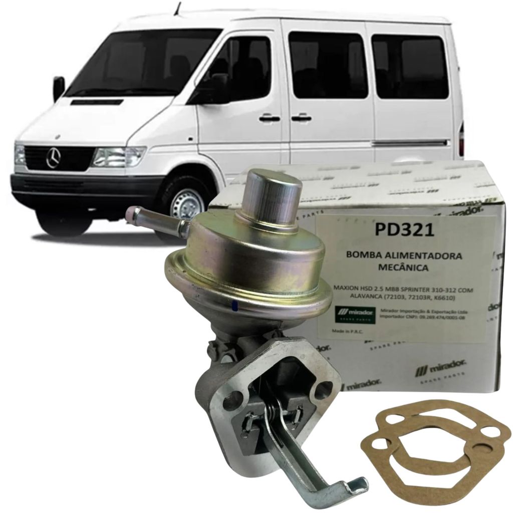 Bomba Alimentadora Combustível Diesel para MBB Mercedes-Benz Sprinter 310 / 312 - 2.5 Maxion (Mirador PD321)