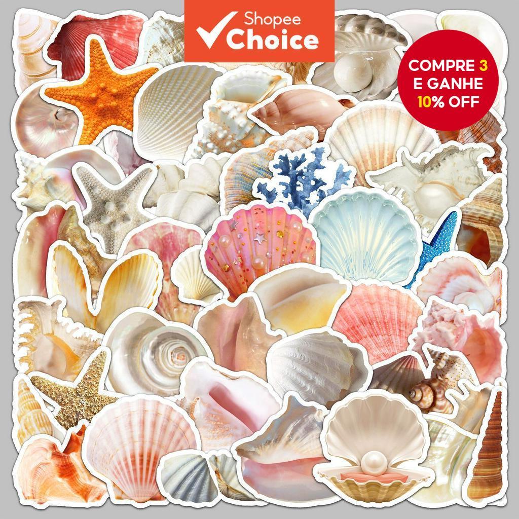 Imagem 50Pcs Adesivos de Grafite Pequenas e Frescas Marinhas para Malas de Celular e Capas de Capacete Decorativos DIY