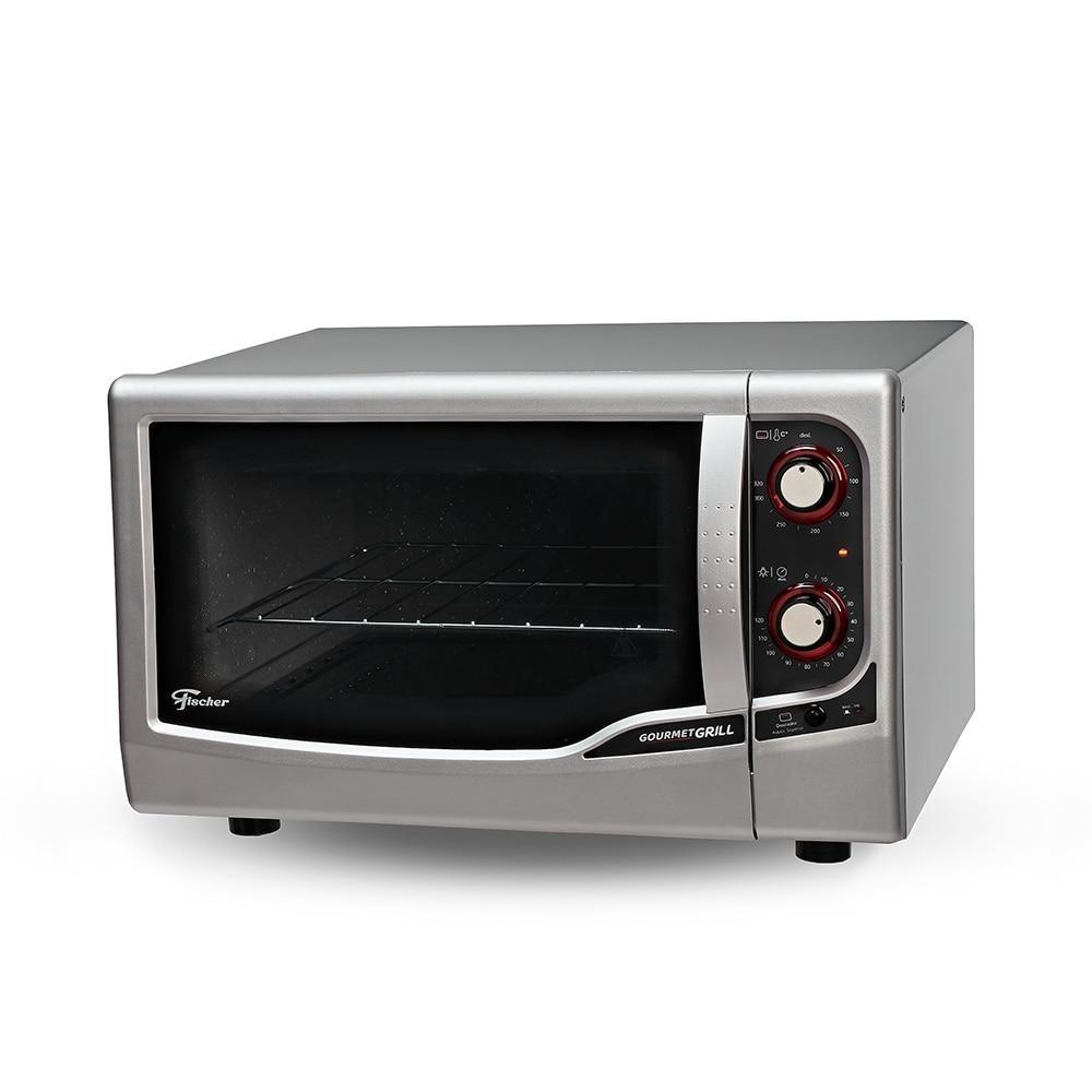 Forno Elétrico Fischer Gourmet Grill 9741-79182 44L Prata em Oferta na Shopee