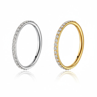 Piercing Argola Clik Aço Cirúrgico Zircônia Cravejada | Septril, Rook, Conch, Nariz Piercing Daith Orelha em Oferta na Shopee