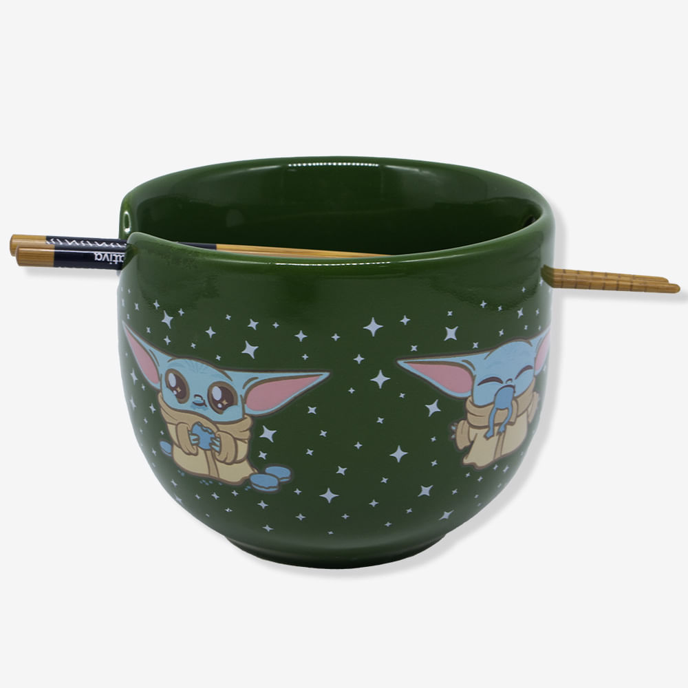 Bowl com Hashi Baby Yoda – Star Wars em Oferta na Shopee