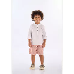 Bermuda Listrada Infantil Up Baby