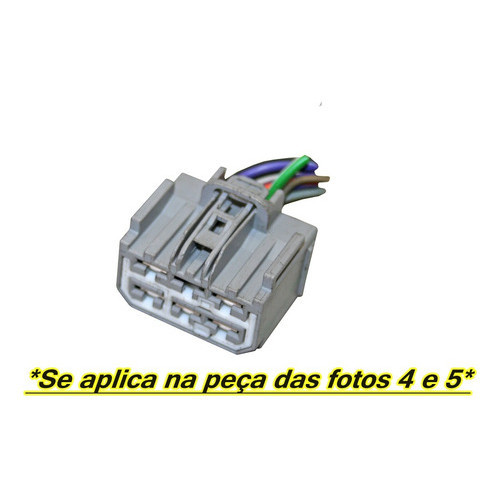 Chicote Plug Do Comando Ar-condicionado New Fiesta Ecosport