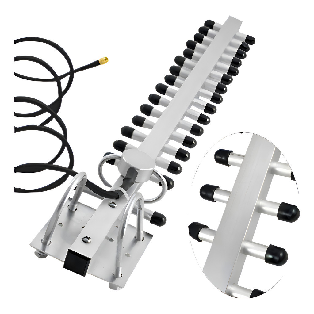 Antena Wireless Direcional 25dbi 4g  Fêmea 2.4 Ghz Wifi