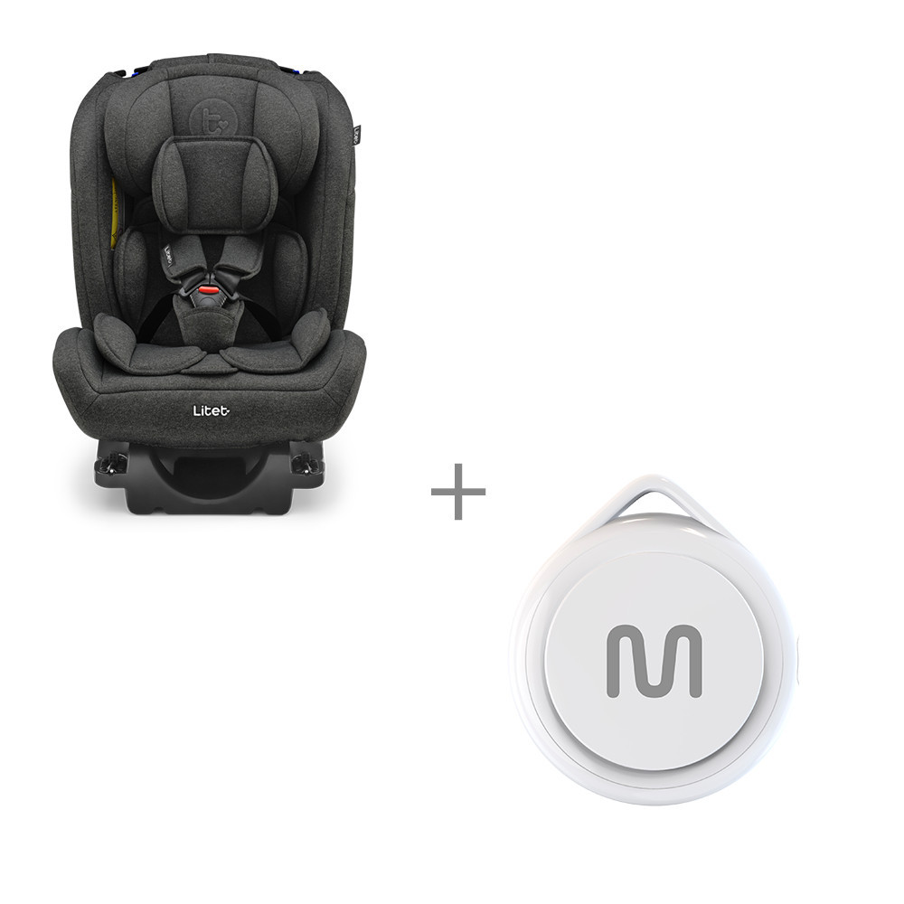 Kit Cadeirinha infantil para carro 0-36kg Litet + Rastreador MTag BB4503K