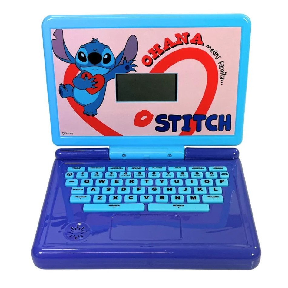 Brinquedo Laptop Minigame Bilingue Stitch 32040 Candide em Oferta na Shopee