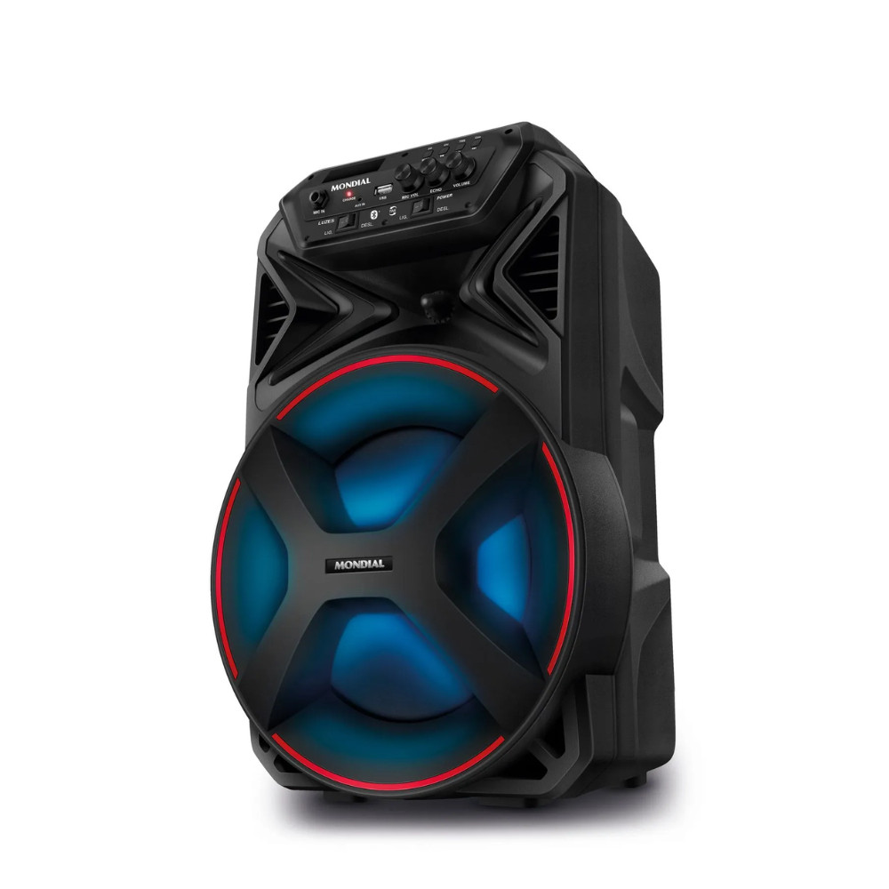 Caixa De Som Amplificada Connect Partyplus Mondial Cm250
