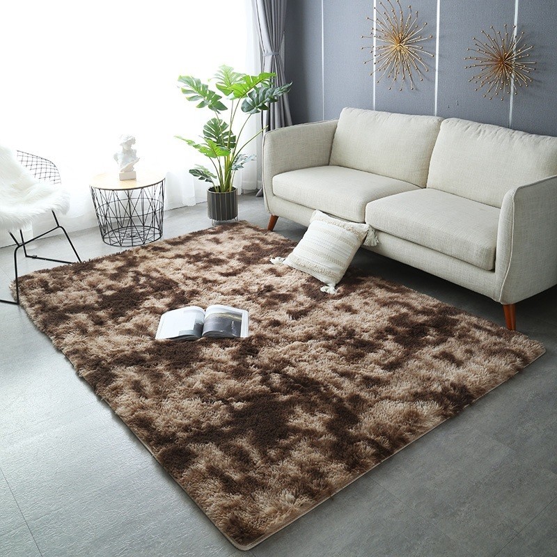 Tapete Sala 1,50m X 1,00m Peludo Felpudo Macio Quarto Sala Felpudo