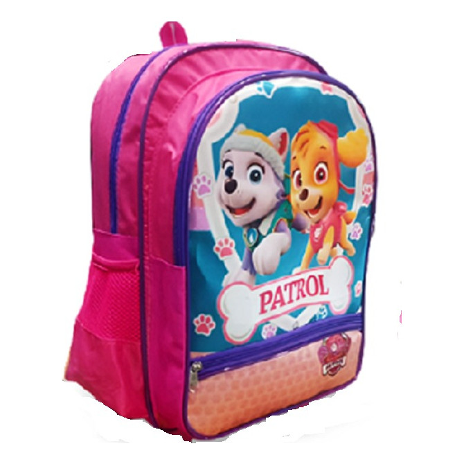 Mochila Patrulha Canina Costas Bolsa Infantil Escolar Creche