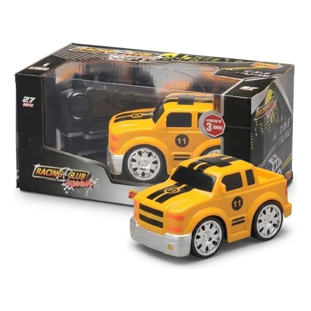 CARRO CONTROLE REMOTO PICKUP RACING CLUB - ZOOP TOYS