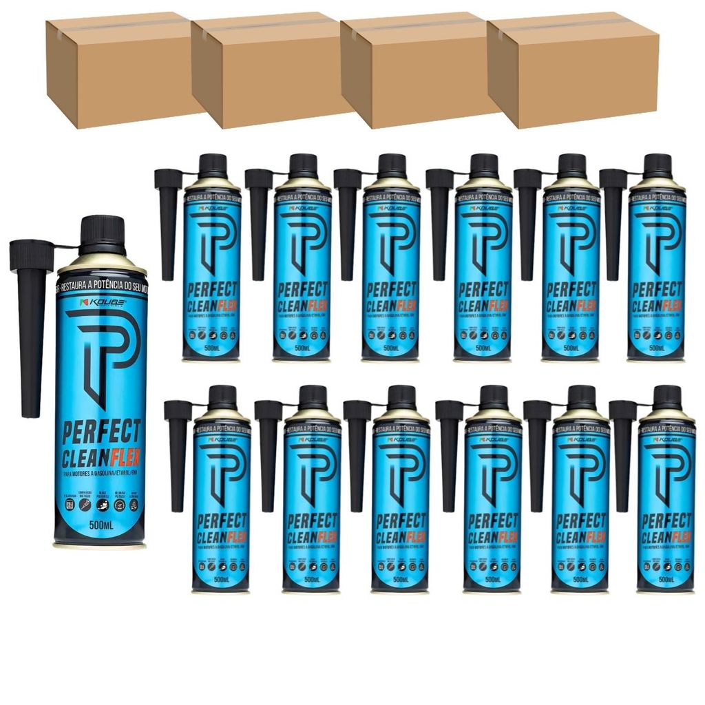 Kit 48 unds Perfect Clean Flex Koube - Via Tanque - Koube