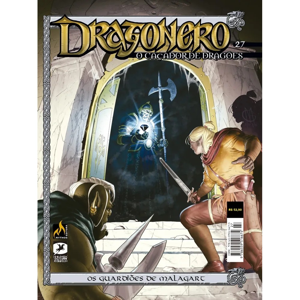DRAGONERO O caçador de dragões Os guardiões de malagart 27 autor MYTHOS