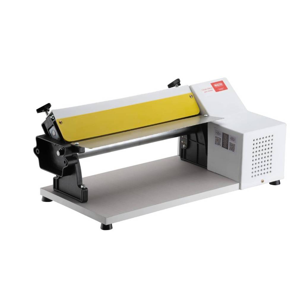 Cilindro Laminador Elétrico Massas 40cm Bivolt Branco