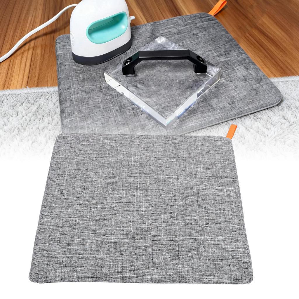magicstore GEERYZHE Tapete De Prensa Térmica 31x30cm Impressão Por Transferência Aquecimento Almofada De Passar Roupa Pa
