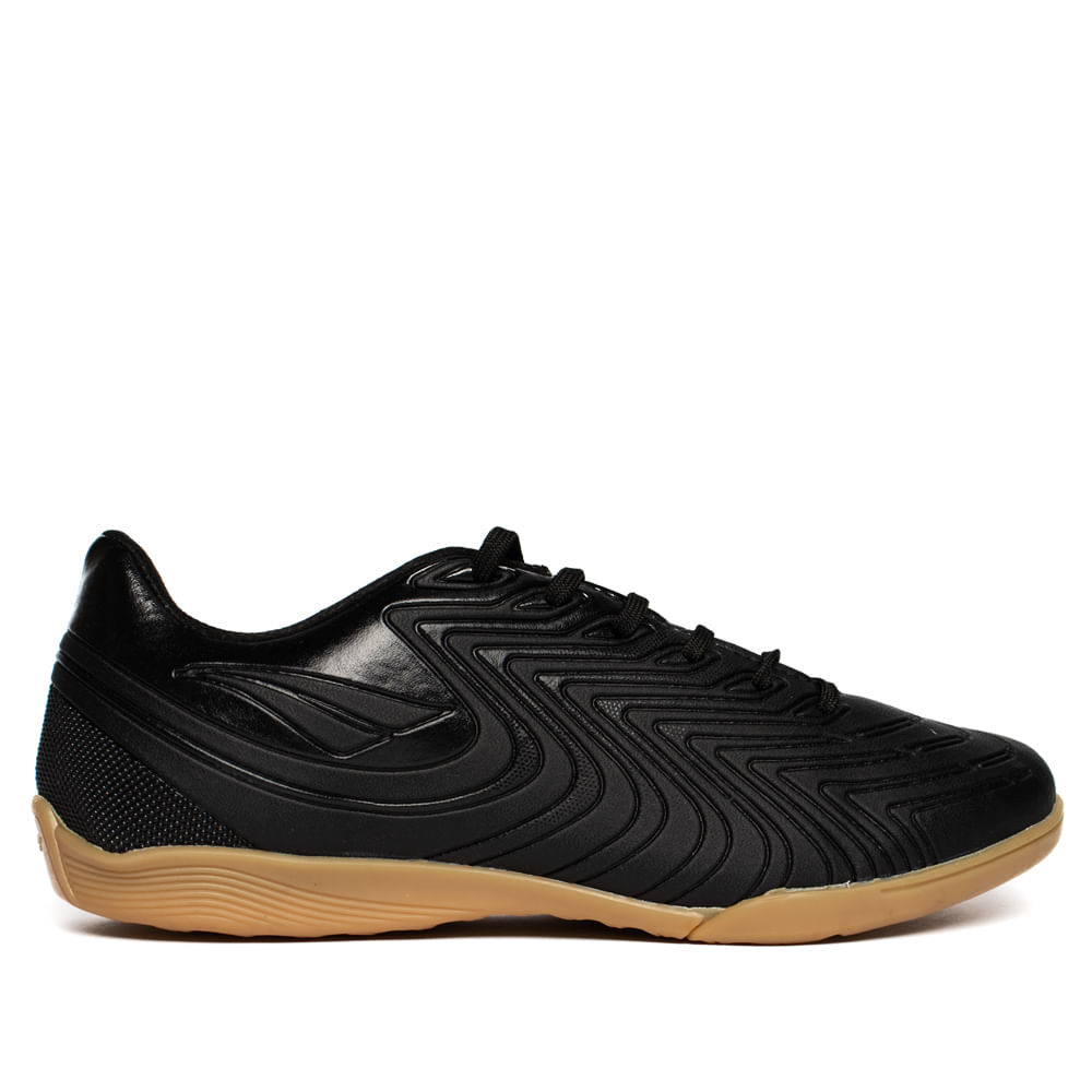 Chuteira Futsal Penalty Bravo Y-4 UltraGrip Preto