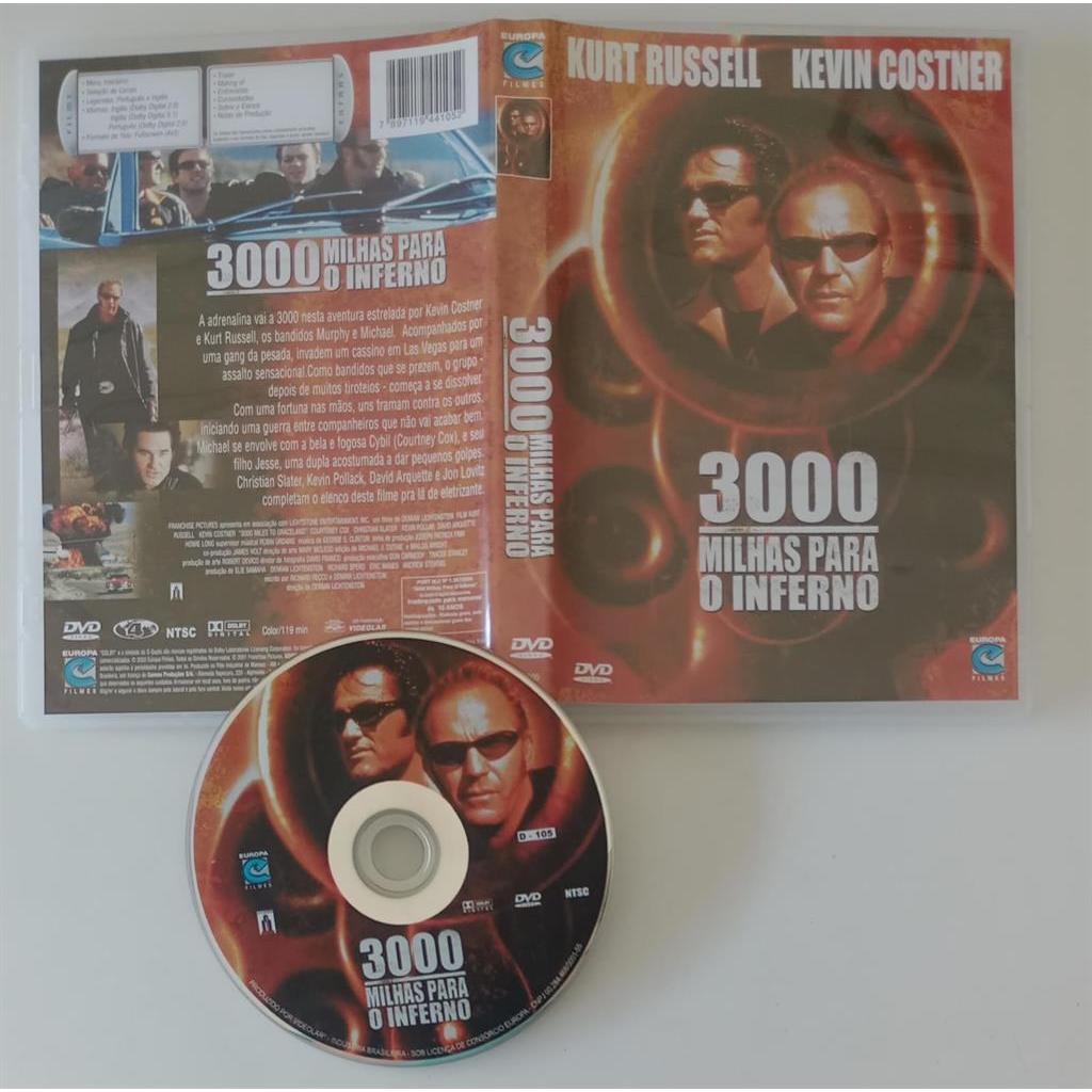 DVD 3000 MILHAS PARA O INFERNO direção