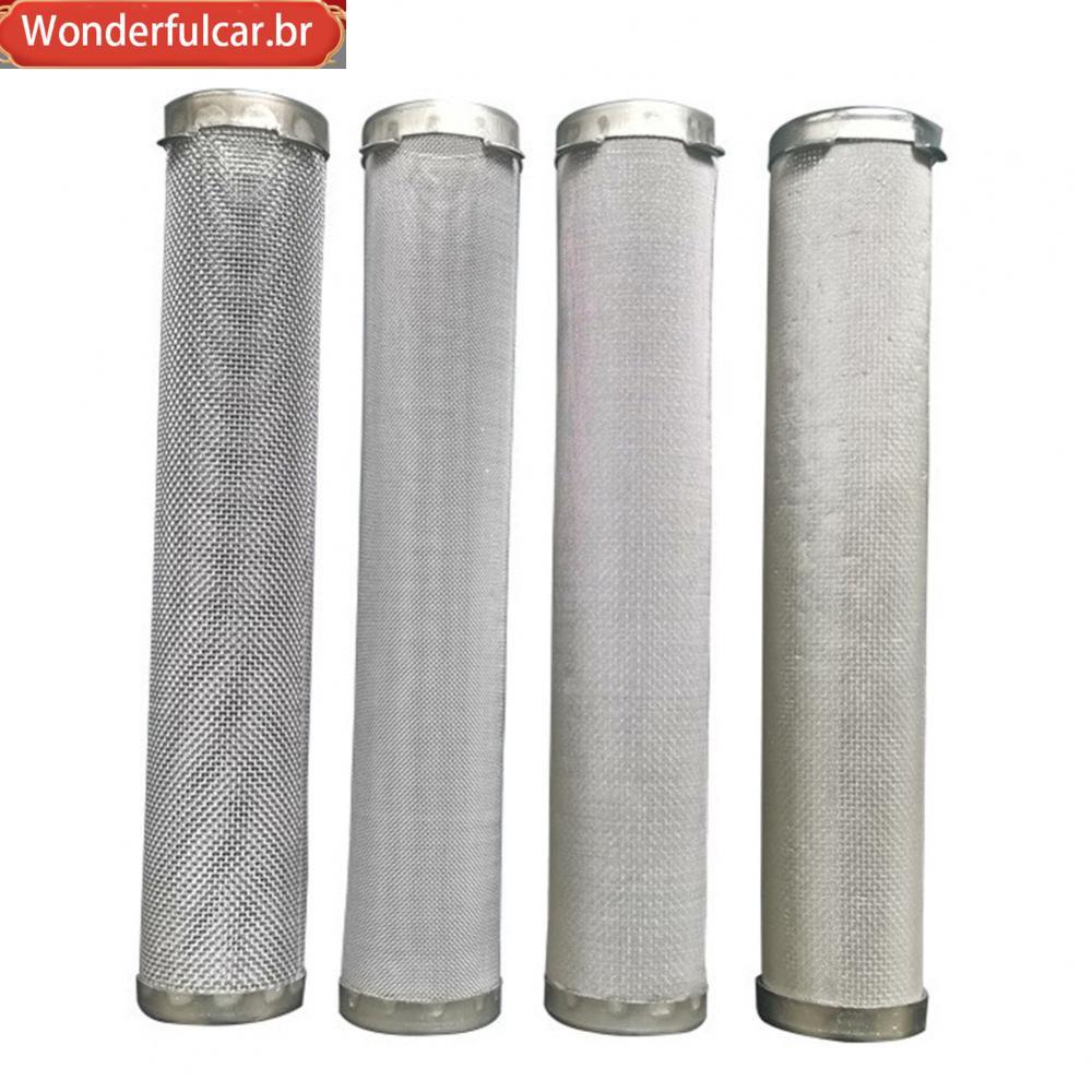 [WDFU-BR]2PCS Stainless Steel Airless Spray Pump Filters with Corrosion Resistance