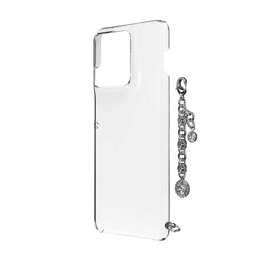 Imagem de Capa protetora Motorola Edge 70 com pingente Crystals by Swarovski
