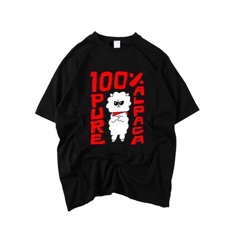 Camiseta estampada premium em puro algodão Camiseta BTS Jin Estampa KPop Coreana Estilosa Confortável Moderna Casual