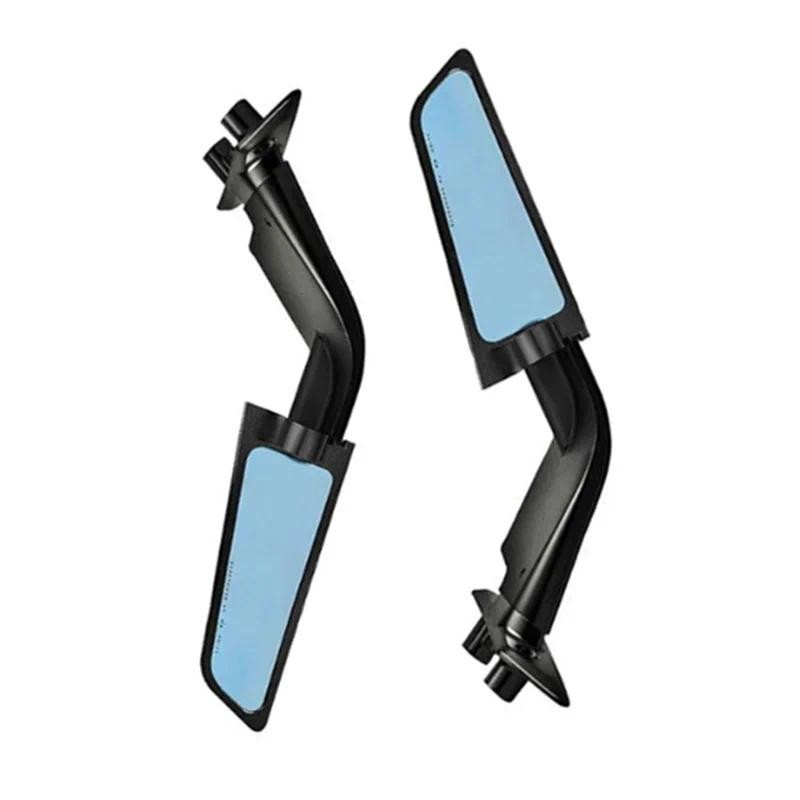 B40C-Espelhos Retrovisores Para Motocicleta , Asa De Vento , Laterais Giratórios Ajustáveis Yamaha TMAX 560 2023