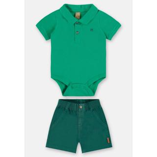 Conjunto Bebê Menino Body e Bermuda Up Baby em Oferta na Shopee