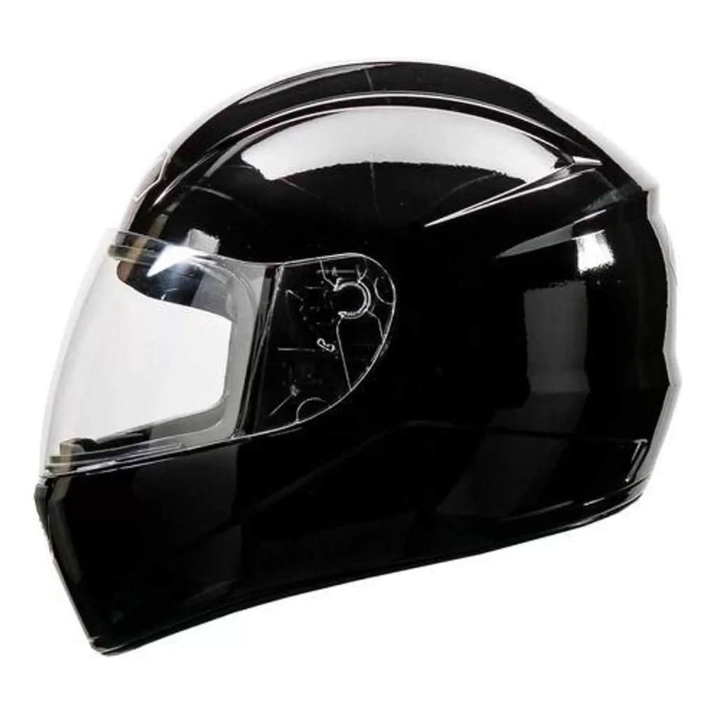 Capacete Fechado F9 HG Classic Preto Brilhante Fly