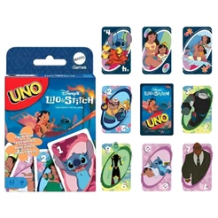 Jogo de Cartas Infantil Uno Lilo & Stitch Disney 122 Cartas JCC10 - Mattel