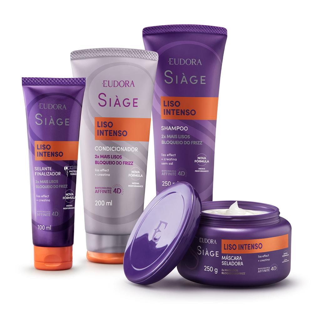 Eudora Kit Siàge Liso Intenso (4 itens)