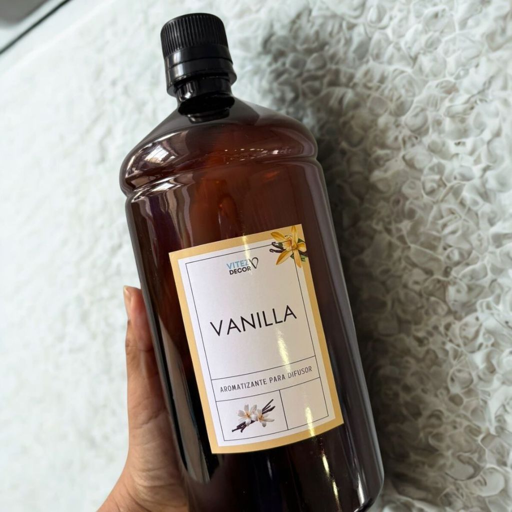 Refil de Aromatizador para Difusor varetas 1 litro VANILLA com um toque de baunilha