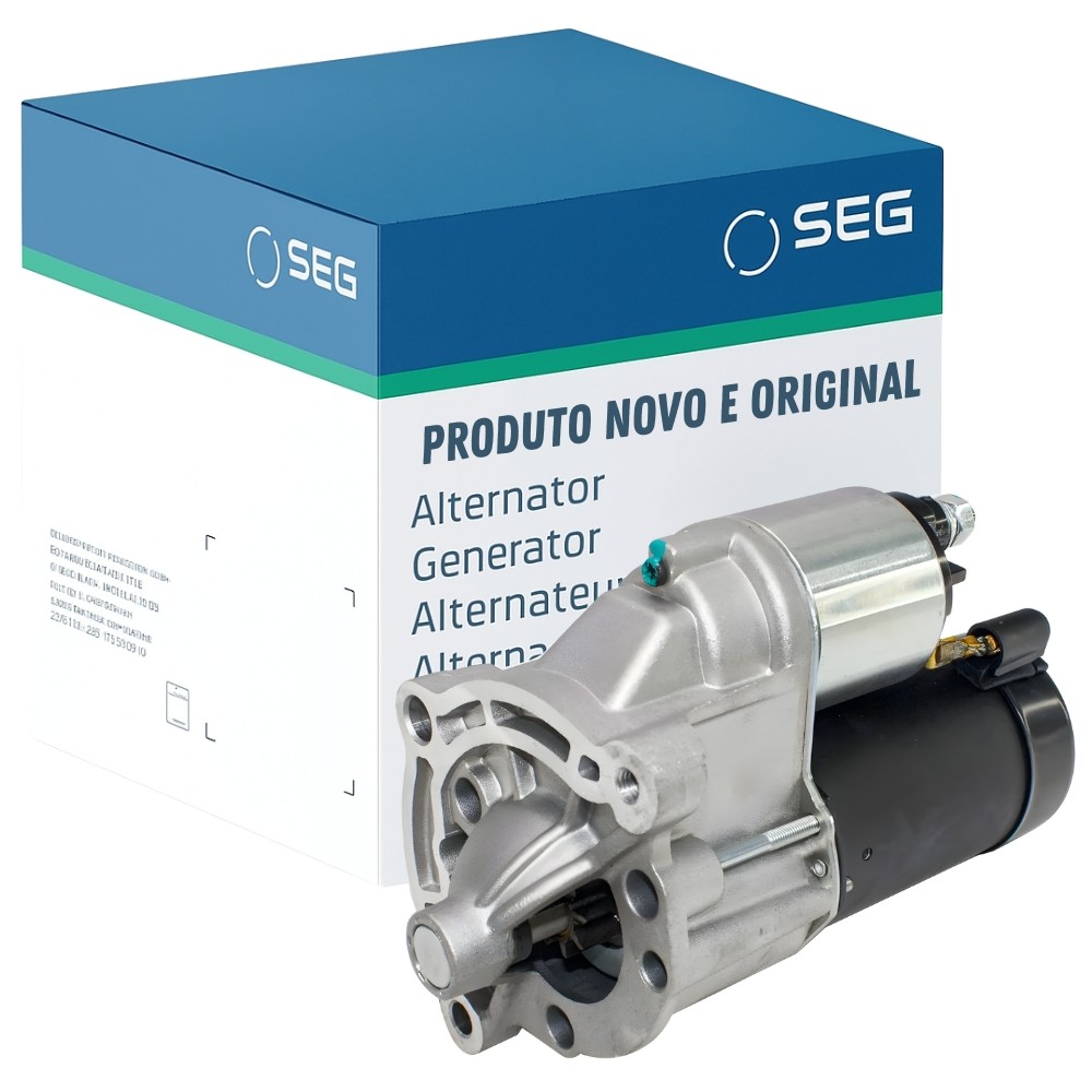 Motor Partida Citroen C3/C4 Peugeot 206/207/307 9 Dentes Seg