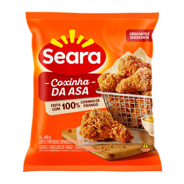 Coxinha de frango empanada tradicional Seara 400g em Oferta na Shopee