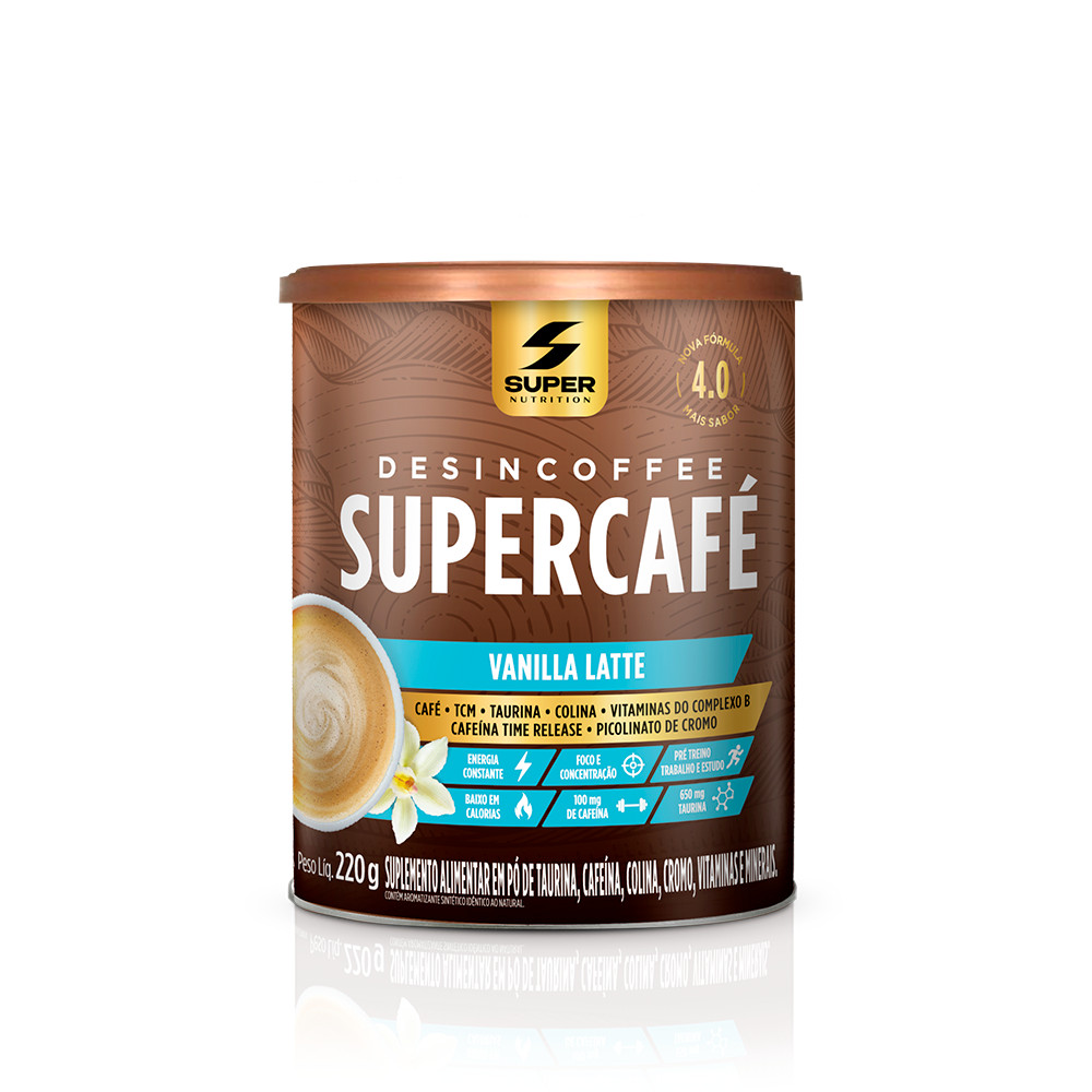 Supercafé Vanilla Latte em Oferta na Shopee