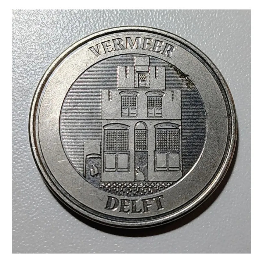 Medalha Holanda - Vermeer - Elimatec Moedas Antigas.