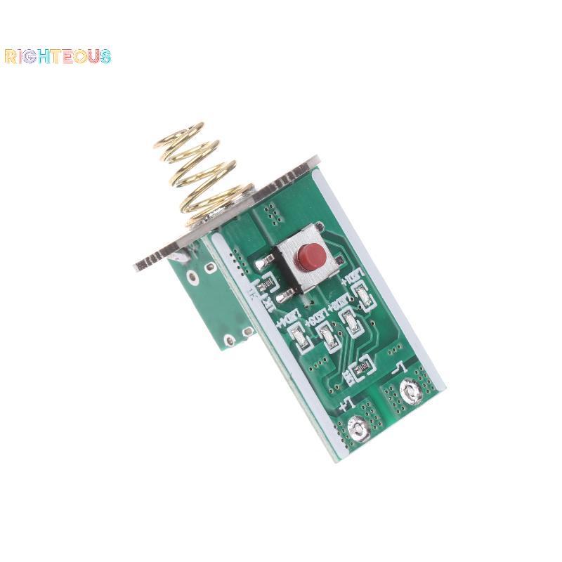Rightrous Tipo C Micro USB 3 4.2V Placa De Unidade LED Para Lanterna Única Portátil DIY Reparação E Componente Montagem