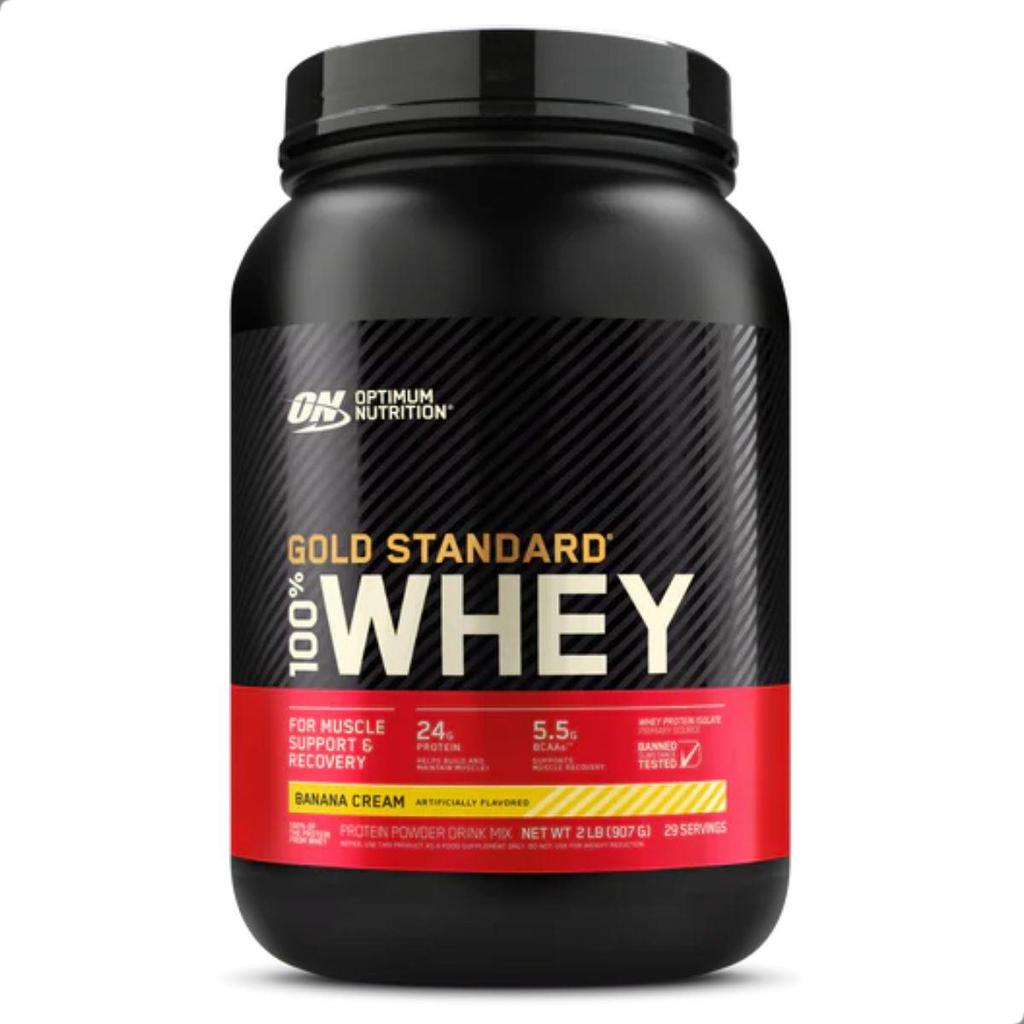 100% Whey Gold Protein Standard New 907g 2 LBS Optimum Nutrition
