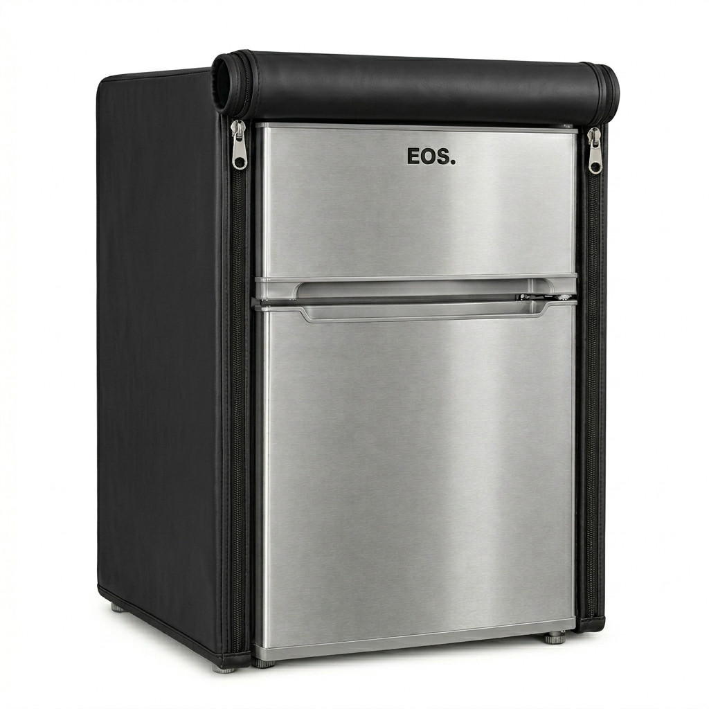 Capa Para Frigobar EOS Duplex 88L - EFB140DI - Corino Preto