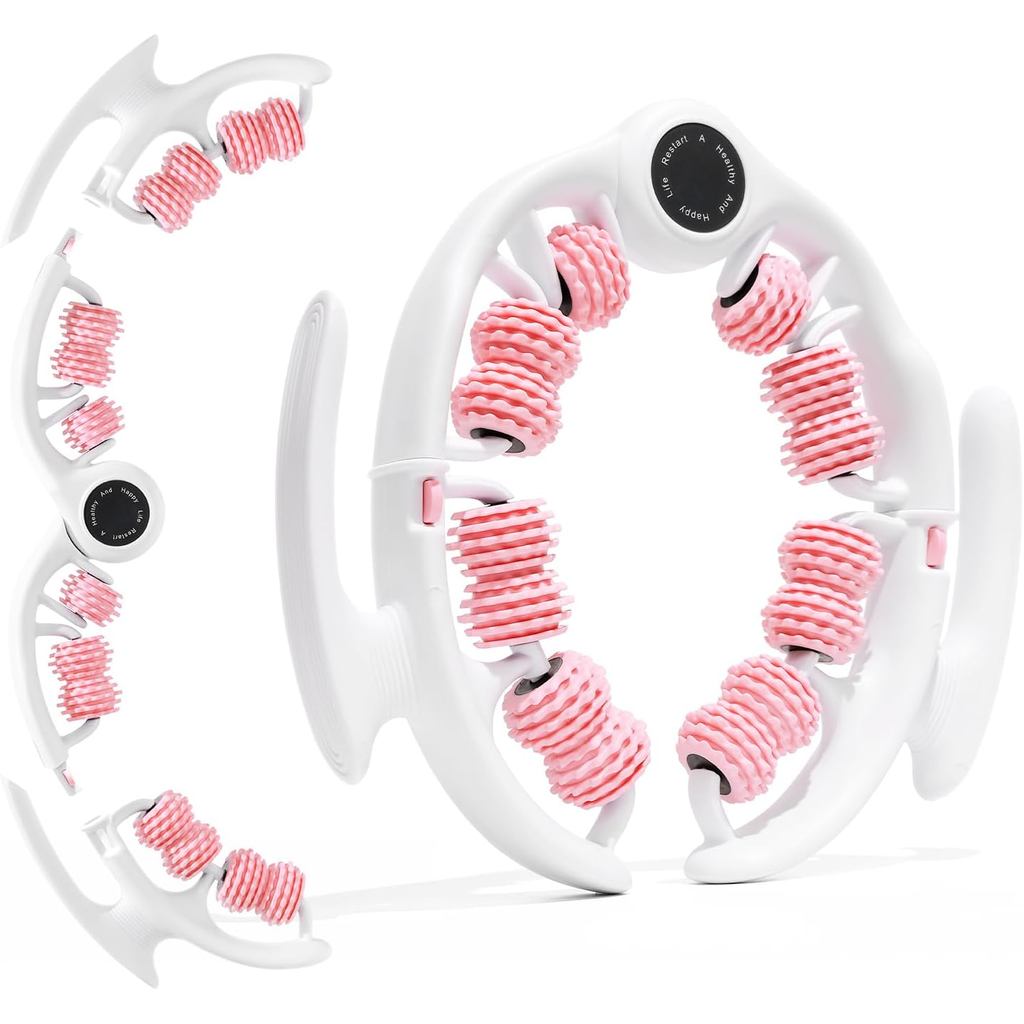 Rolo de Massagem para Celulite, Rolo para Pernas e Corpo, Massageador Manual para Músculos e Fáscias para Braços, Cintur