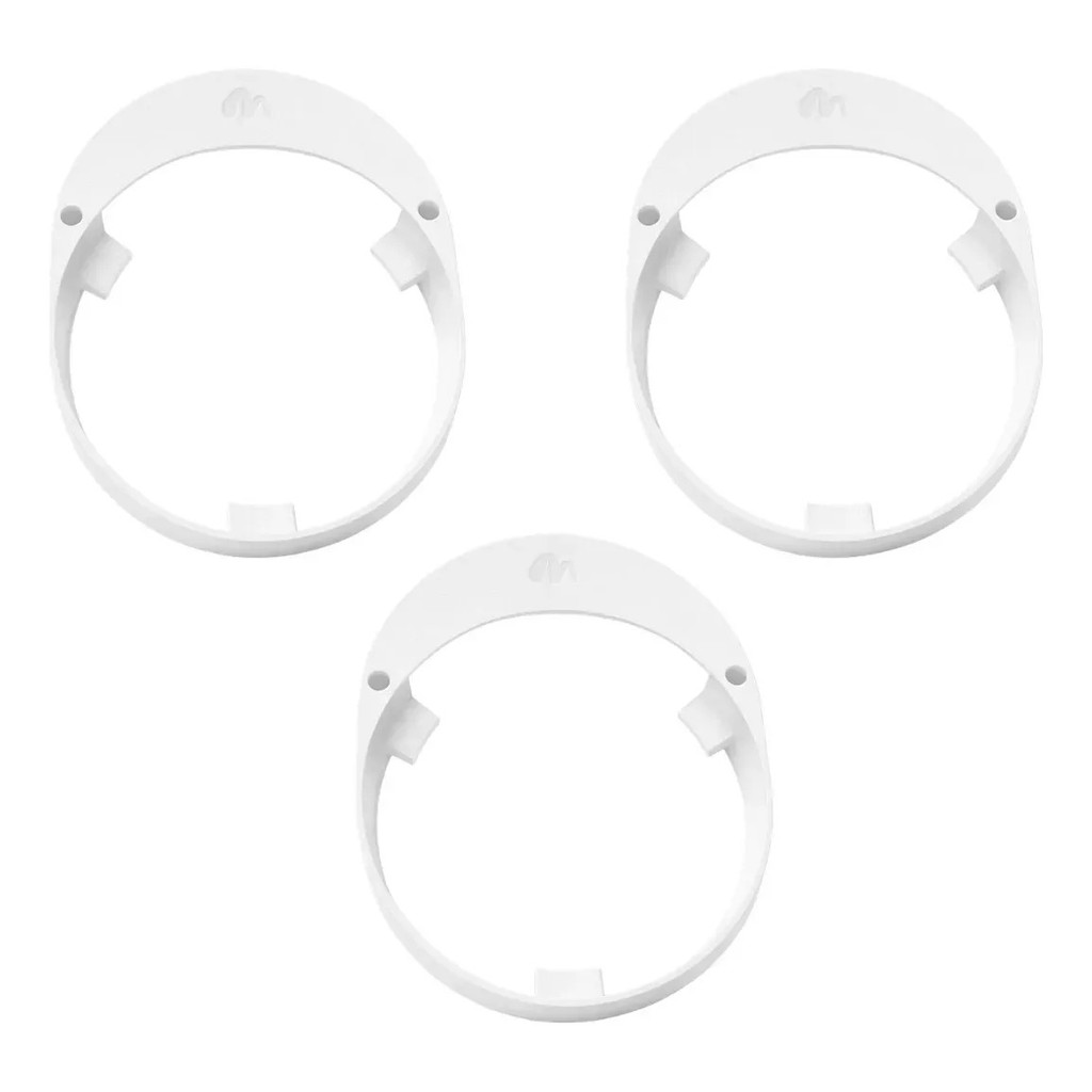 Kit 3 Suportes para Roteador TP-Link Deco M5 Fixação Segura Branco