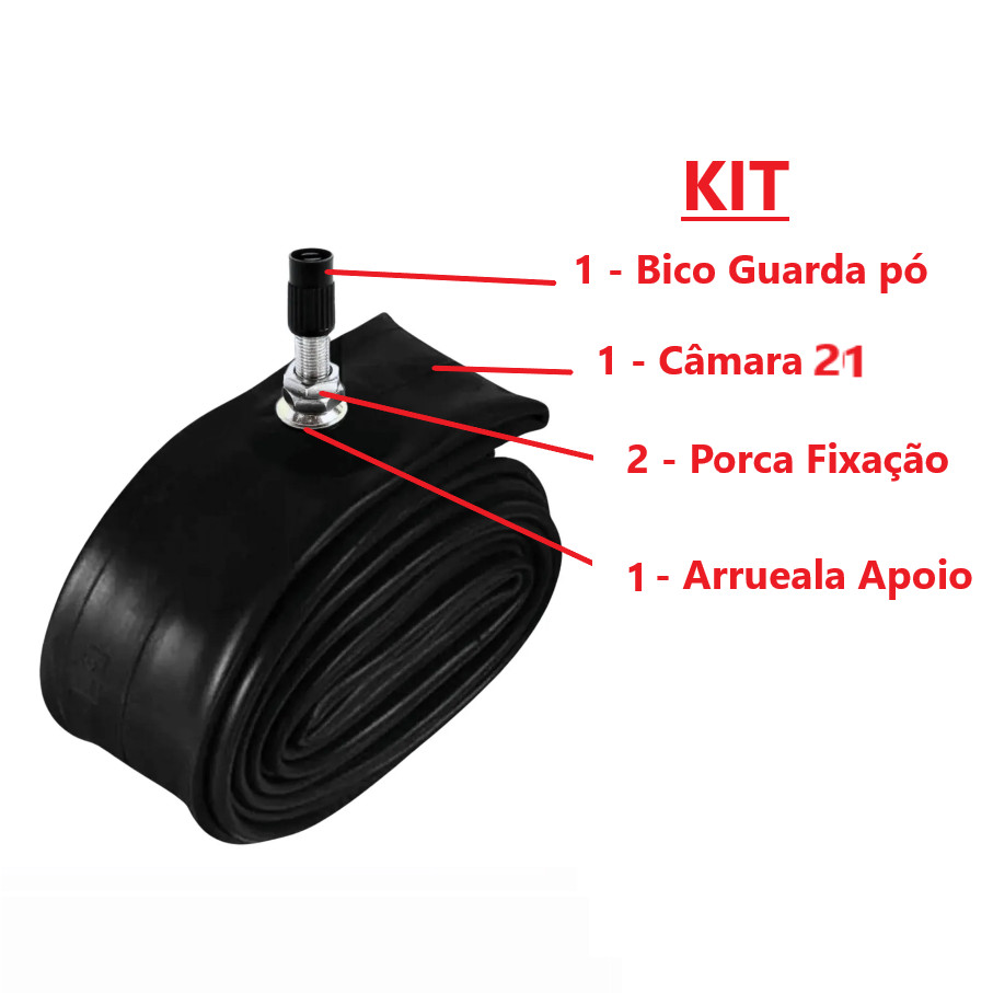 Detalhes do Câmara de Ar Dianteira Aro 21 Mod Original Moto Honda Xre300 Tornado Falcon Yamaha Lander Ténere