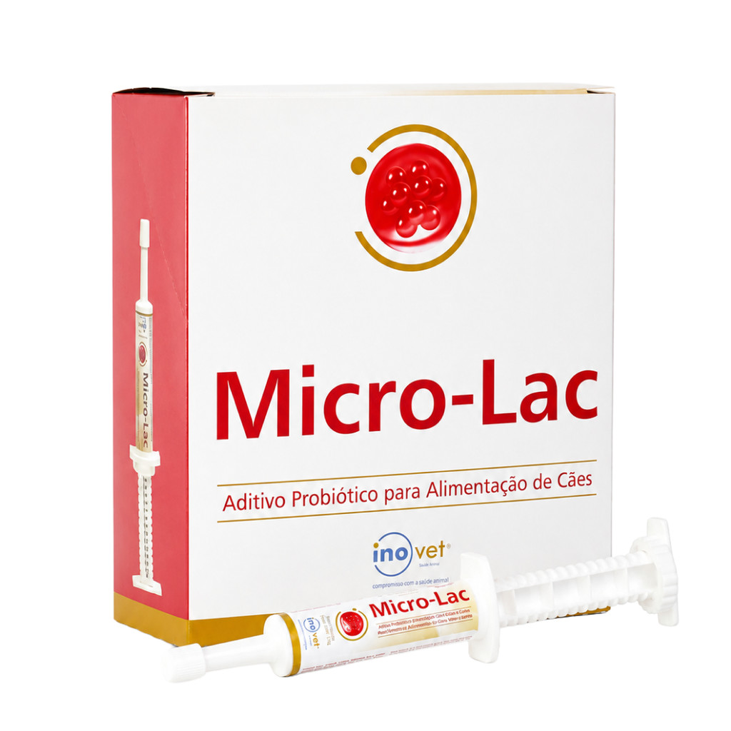 Probiótico Micro Lac Pet Inovet Cães Gatos 15g