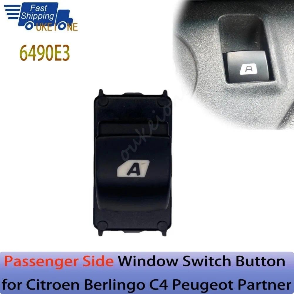 Botão De Controle Do Interruptor Da Janela Principal Elétrica Lado Passageiro Para Citroen Berlingo C4 Peugeot Partner B