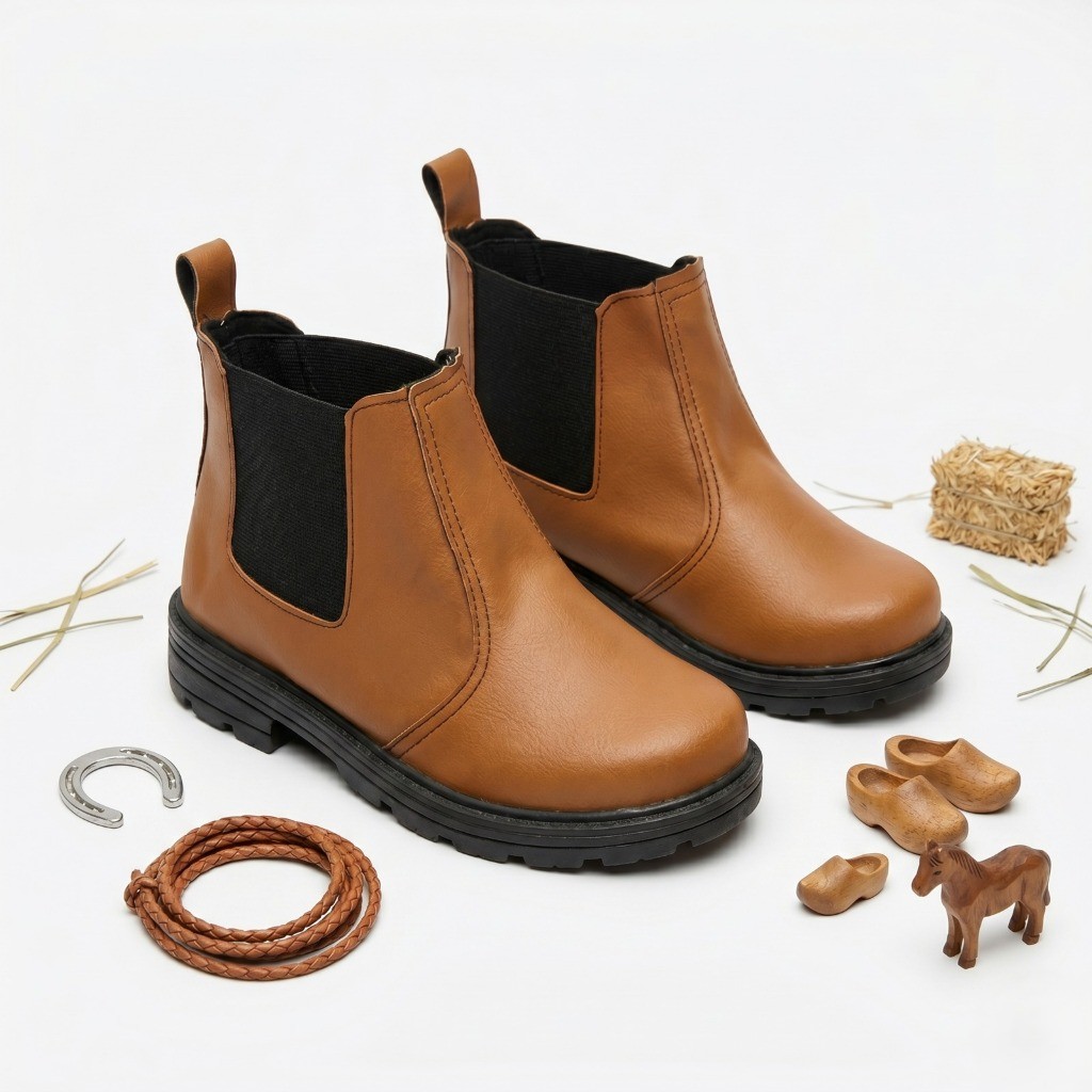 Bota Coturno Jeca Unissex Estiloso Inverno Casual Para Meninas E Meninos Envio Já