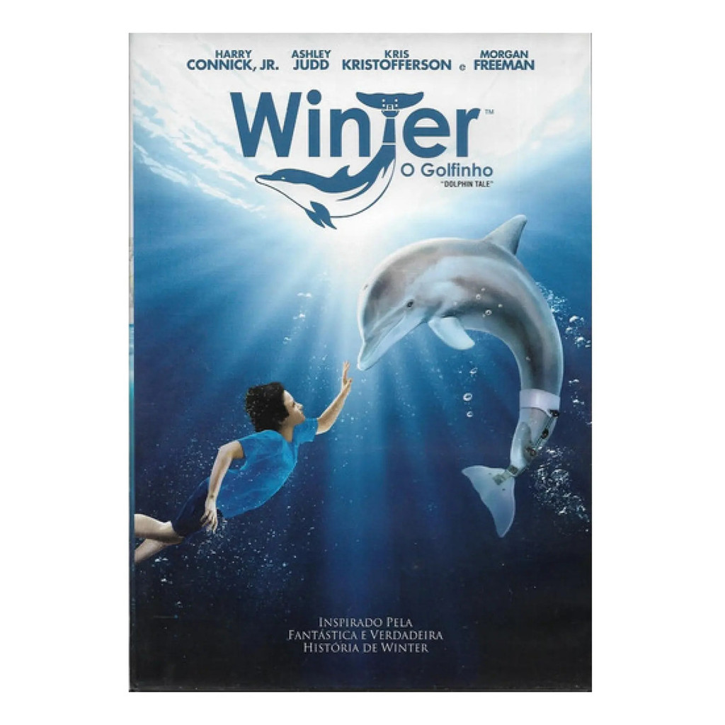 Dvd - Winter - O Golfinho - Harry Connick Jr Morgan Freeman