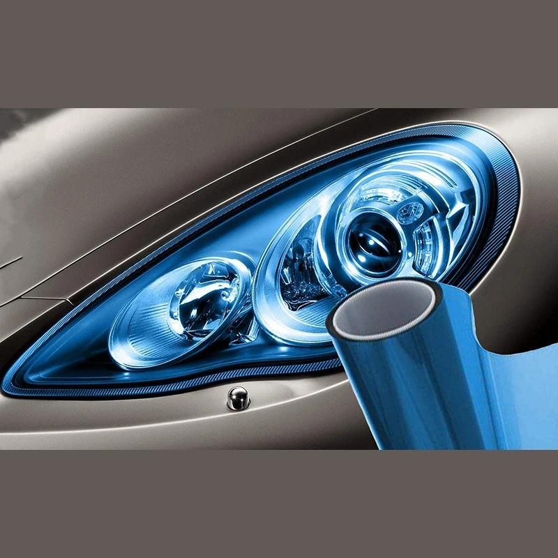 Filme De Lâmpada Automática Muda Colorido Membrana Protetora Farol Luz Traseira Tom Vinil Fita De Decoração De Carro Peç