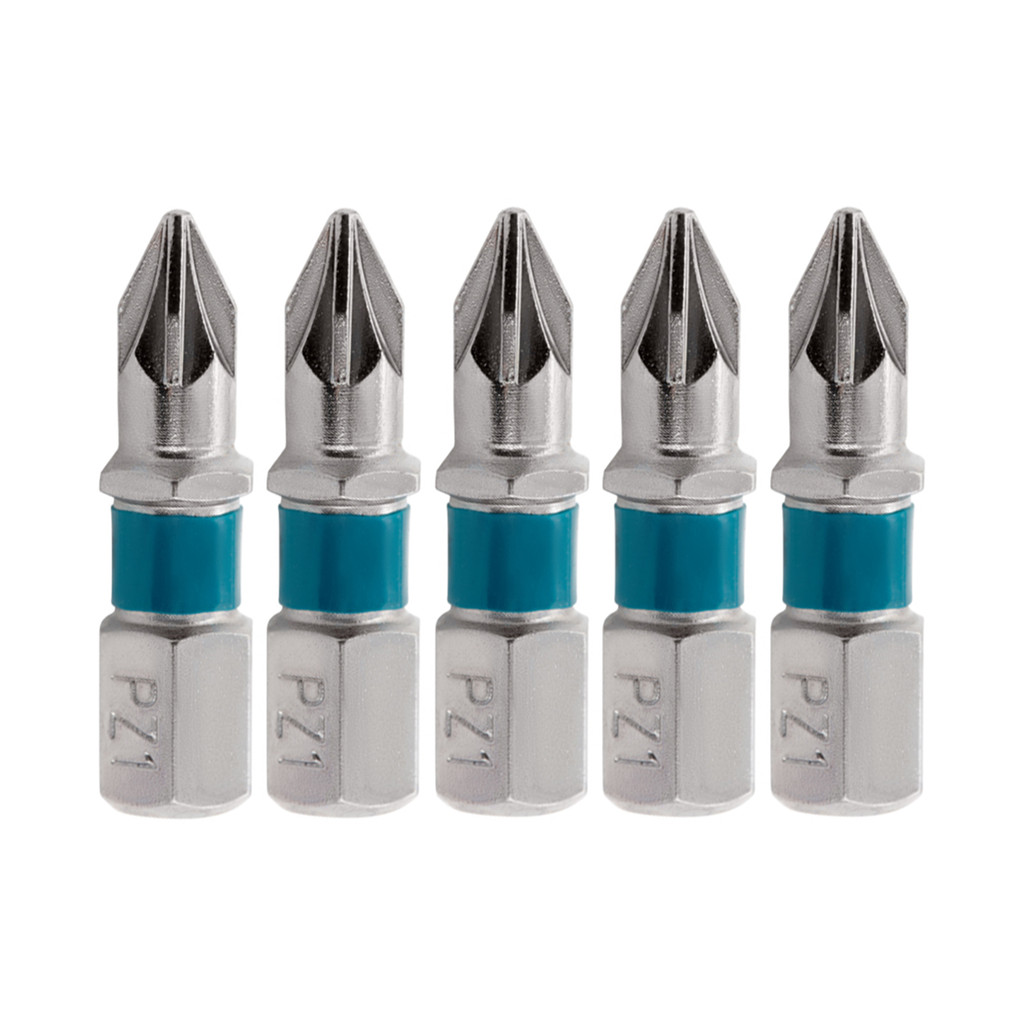BITS POZIDRIV PZ1, ACO CROMO MOLIBDENIO, 5PCS // GROSS